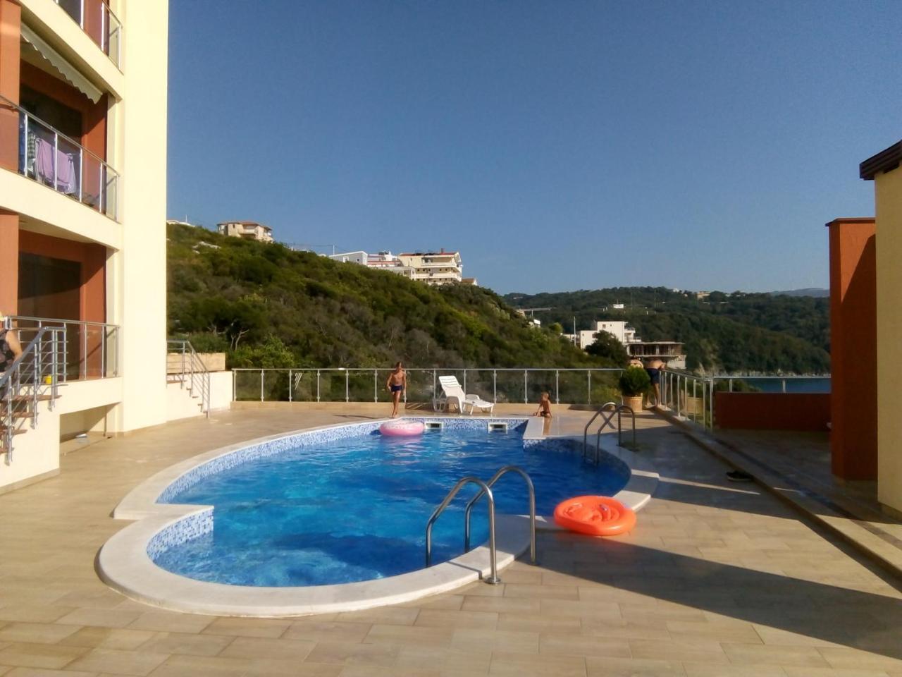 Apartment Sea Space Dobra Voda Exterior photo